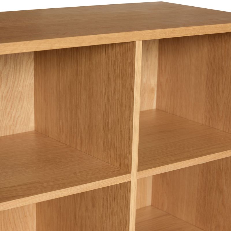 Hübsch Disco Hyllsektion Stor Natur 80x30xh180cm