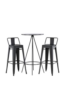 Venture Home Barset Bistro med stolarna Tempe