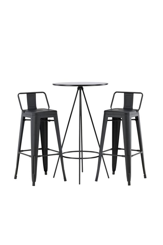 Venture Home Barset Bistro med stolarna Tempe