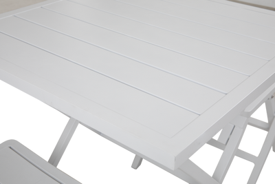 Brafab Wilkie Fällbord 72x72 cm Vit