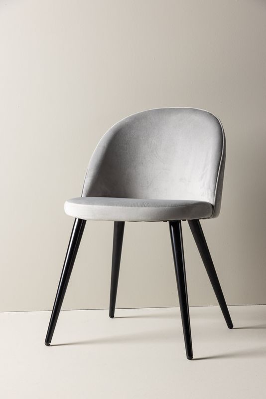 Venture Home Velvet Matstol 2-pack