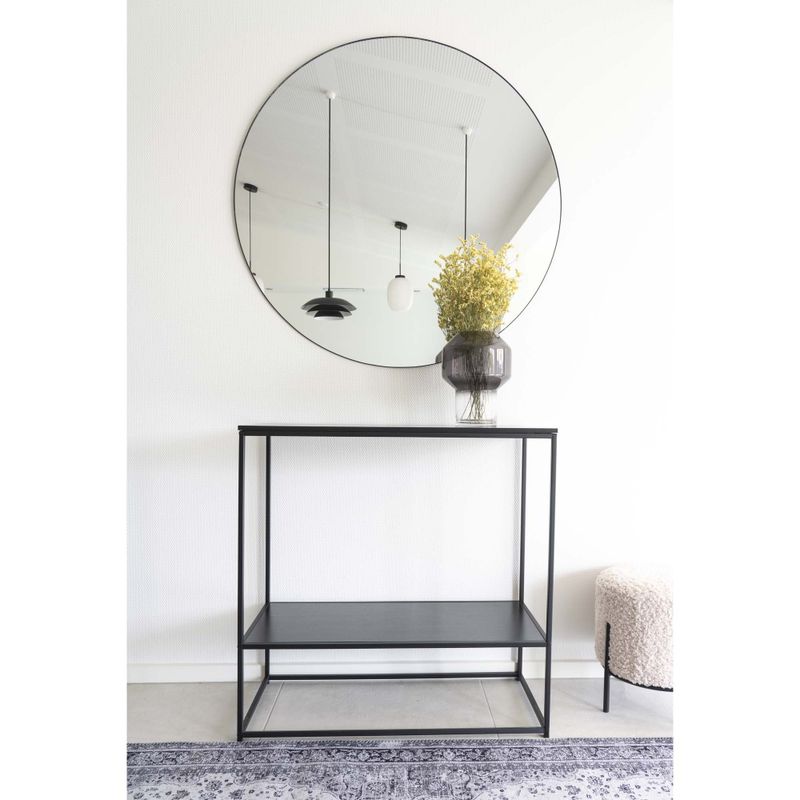 House Nordic Jersey Spegel Svart 100 cm