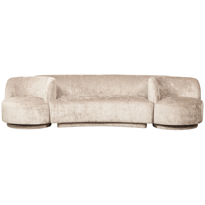 WOOOD COMBI-POPULAR: Soffa + Fåtöljer Naturlig