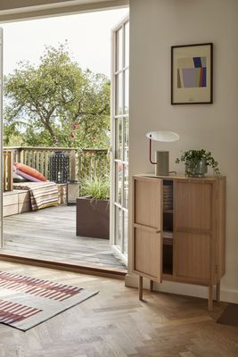 Hübsch Candour Skåp Natur 60x27xh90cm