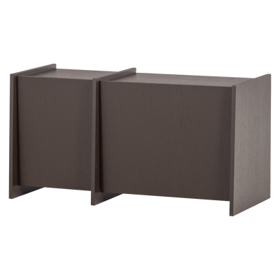 WOOOD BROCK TV-bänk 102 cm i askfanér