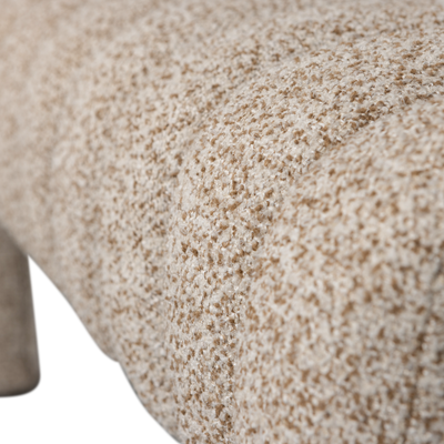 WOOOD Frex Bouclé Bänk Brun