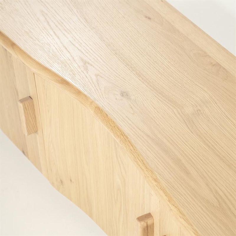Eleonora TV-bänk Josh 240 cm - Natur