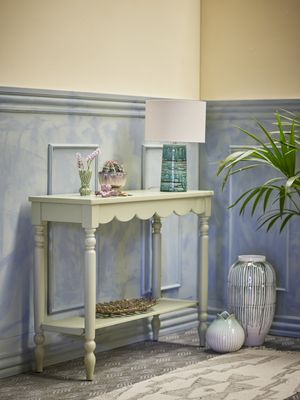 Bloomingville Salla Konsolbord, Grön, Furu