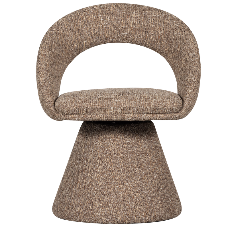 WOOOD Winter Svängbar Matstol i Naturlig Melange