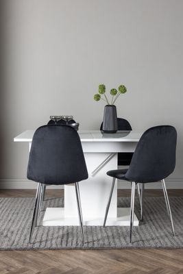 Venture Home Matgrupp Pluto med stolarna Polar