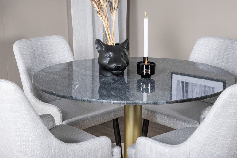 Venture Home Estelle Rund Matgrupp