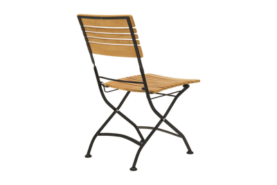 Brafab Brewer Fällstol Svart/Teak