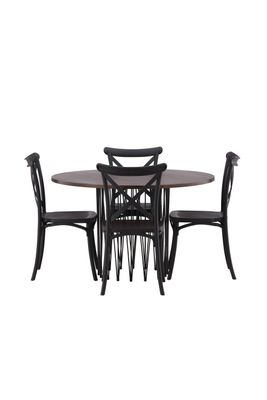 Venture Home Stone Rund Matgrupp