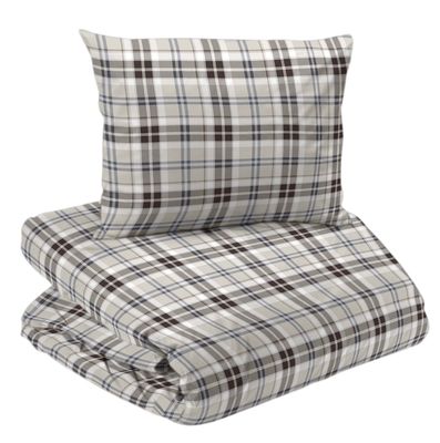 Redlunds Trysil Bäddset Blå Beige 150x210 cm