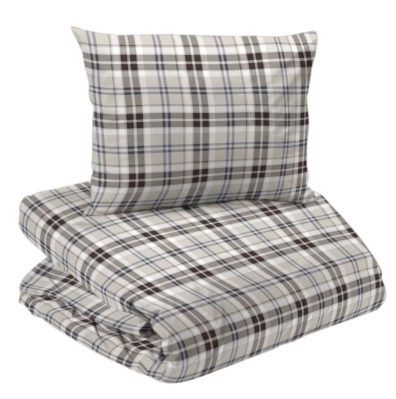 Redlunds Trysil Bäddset Blå Beige 150x210 cm