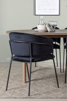 Venture Home Matgrupp Andy med stolarna Selma