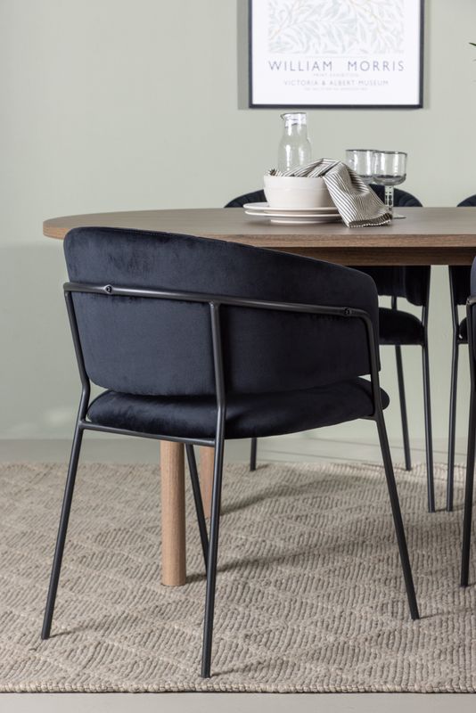 Venture Home Matgrupp Andy med stolarna Selma