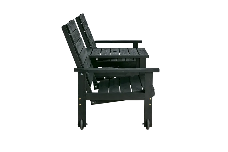 Brafab DU o JA 2-sitssoffa Svart