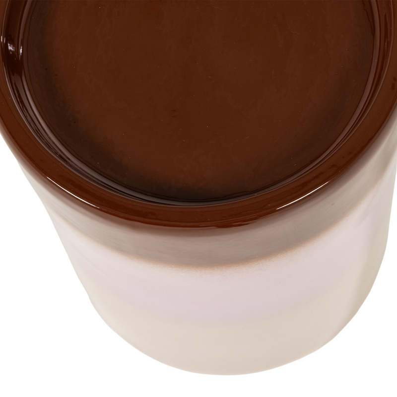 WOOOD Ollo Dekorativt Sidobord i Keramik - Rosa/Brun