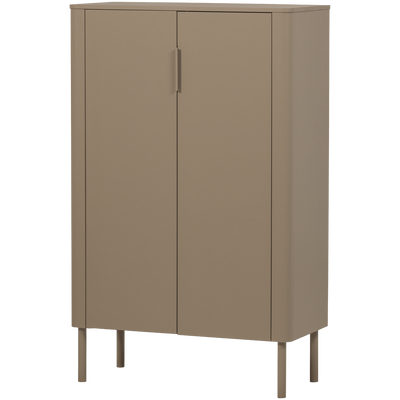 WOOOD Gunnar 2-Dörrars Skåp i Furu - Mud