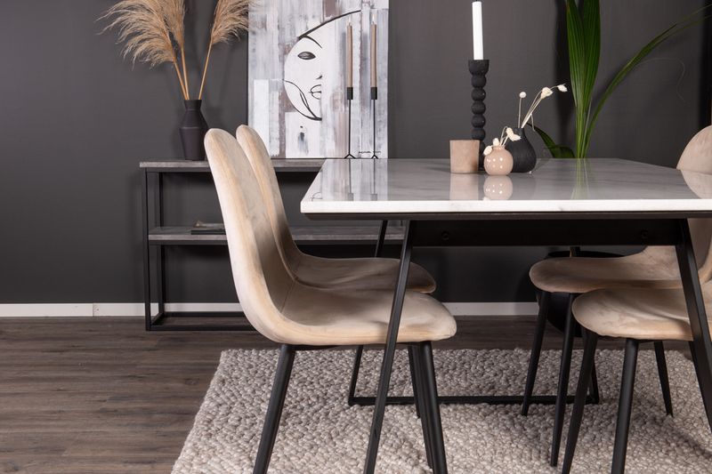 Venture Home Estelle Rektangulär Matgrupp