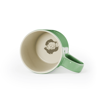 Design House Stockholm Astrid Lindgren Grön Mugg "Jag vet en som ska ställa till kalas" Nr. 28