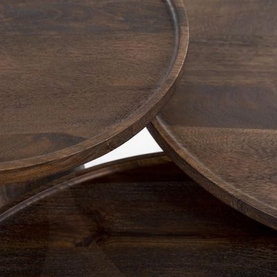 Eleonora Soffbord Ron 80x32 - Brun Svart