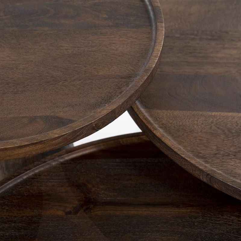 Eleonora Soffbord Ron 80x32 - Brun Svart