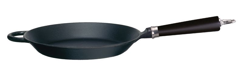 Ronneby Bruk, Maestro Stekpanna Gjutjärn 28 cm Svart Trähandtag