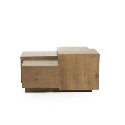 Eleonora Soffbord Quinten Fyrkantig - Brun