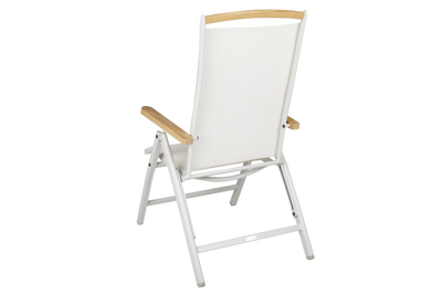 Brafab Andy Positionsstol Ljusgrå/Offwhite