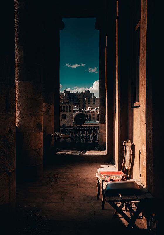 Venture Home Tunnel vision Poster Brun