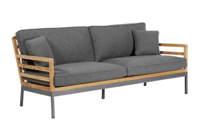 Brafab Zalongo 3-sits soffa teak