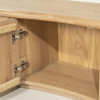 Eleonora TV-bänk Josh 180 cm - Naturlig Ek