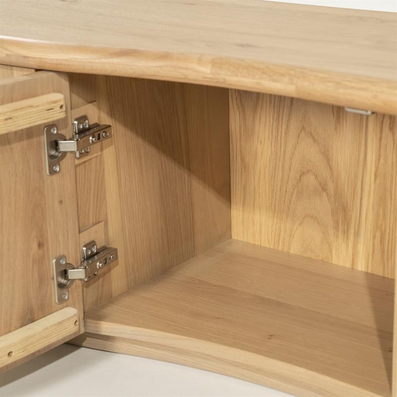 Eleonora TV-bänk Josh 180 cm - Naturlig Ek