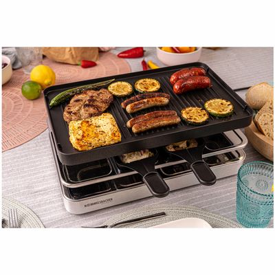 Rommelsbacher Raclettegrill RC 1400  37X23cm 8st spatlar  xxl kabel