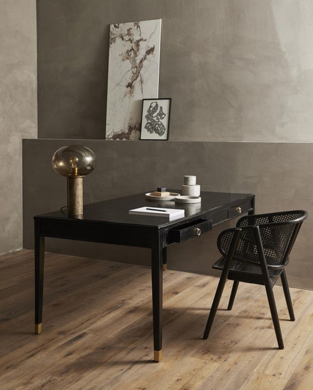 Nordal WICKY loungestol, svart/svart