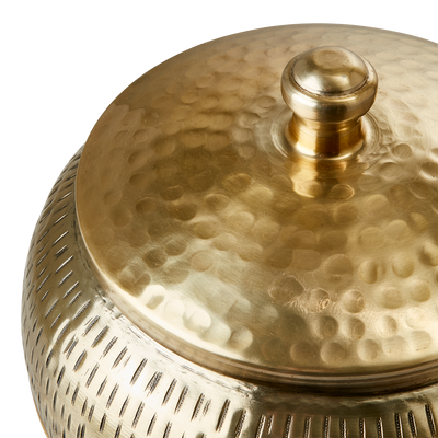 Affari of Sweden ELDORADO Urna med lock, Mässingsfärgad