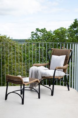 Venture Home Loreto Loungestol med Pall