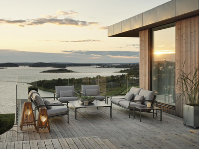 Brafab Hallavara sidobord 56x66 cm Grön