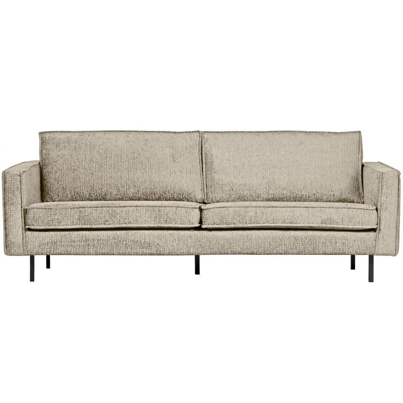 WOOOD RODEO 2,5-sits Soffa i Struktur Sammet Vetefält