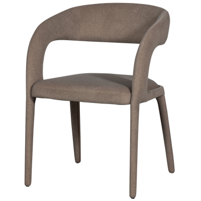 vtwonen ARMS Matstol i Brun Filt