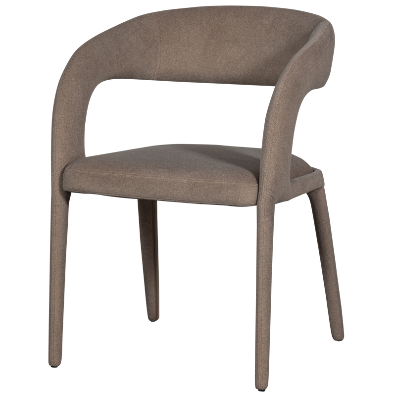 vtwonen ARMS Matstol i Brun Filt