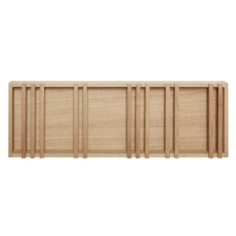 Hübsch Column Tidningshållare Natur 110x11xh37cm