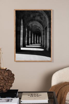 Venture Home Walkway Poster Beige