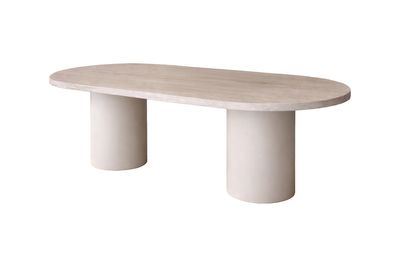 Venture Home Narvik Ovalt Matbord 200 x 100 Beige