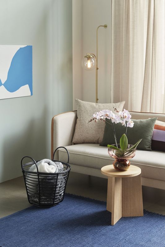 Hübsch Split Pall Natur ø35xh42cm