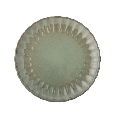 Bloomingville Latina Tallrik, Grön, Stengods 20 cm 6-pack