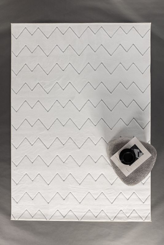 Venture Home Fia Matta - Vit Rektangulär 290x200 cm