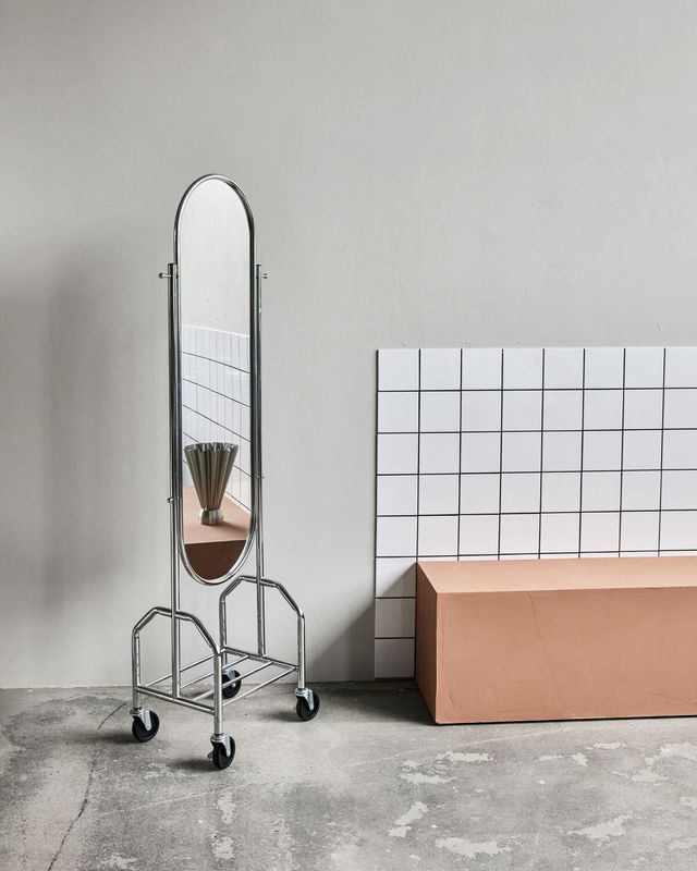 House Doctor Image Golvspegel med Silverfinish